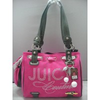 Juicy Couture Handbags Tote Fruit Dark Pink Juicy Couture Handbags Tote Fruit Dark Pink