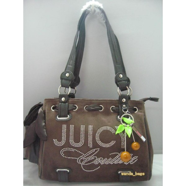 Juicy Couture Handbags Tote Fruit Brown