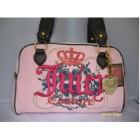 Juicy Couture Handbags Tote Crown Heart Pink Juicy Couture Handbags Tote Crown Heart Pink