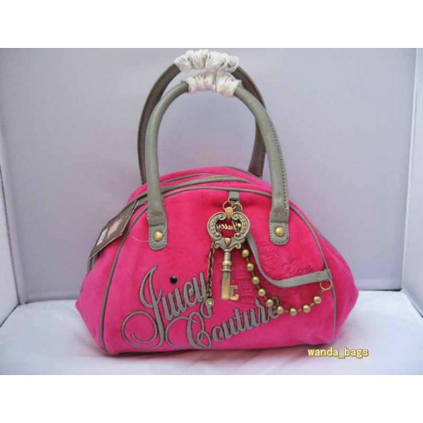 Juicy Couture Handbags Tote Crest Key Pink