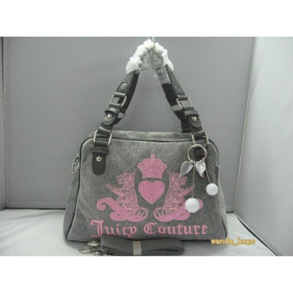 Juicy Couture Handbags Tote Dogs J Gray