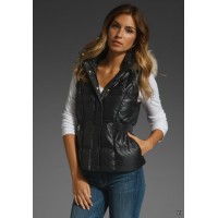 Juicy Couture Jackets Outwear Down Vest Black Juicy Couture Jackets Outwear Down Vest Black