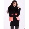 Juicy Couture Jackets Outwear Long Fur Puffer Vest Candy Pop