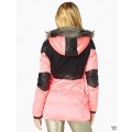 Juicy Couture Jackets Outwear Touch of Fur Puffer Coat Candy Pop