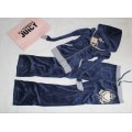 Juicy Couture Tracksuits Heart Crest Velour Hoodie Regal
