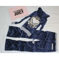 Juicy Couture Tracksuits Heart Crest Velour Hoodie Regal