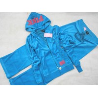 Juicy Couture Tracksuits 86 PINK Velour Hoodie Cyan Juicy Couture Tracksuits 86 PINK Velour Hoodie Cyan