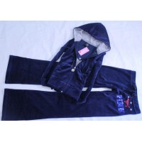 Juicy Couture Tracksuits Flag Heart Velour Hoodie Regal Juicy Couture Tracksuits Flag Heart Velour Hoodie Regal