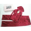 Juicy Couture Tracksuits Crest Juicy Terry Hoodie Pom Pom