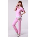 Juicy Couture Short Tracksuits Crest Juicy Summer Velour Hoodie Vivid Violet