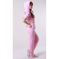 Juicy Couture Short Tracksuits Crest Juicy Summer Velour Hoodie Vivid Violet