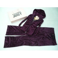 Juicy Couture Tracksuits Crest Juicy Terry Hoodie Purple Juicy Couture Tracksuits Crest Juicy Terry Hoodie Purple