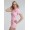 Juicy Couture Short Tracksuits Crown Summer Short Velour Hoodie Pink