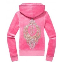 Juicy Couture Tracksuits JC Velour Hoodie Pink Juicy Couture Tracksuits JC Velour Hoodie Pink