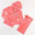 Juicy Couture Tracksuits J Velour Hoodie Pink