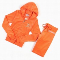 Juicy Couture Tracksuits J Velour Hoodie Orange Juicy Couture Tracksuits J Velour Hoodie Orange