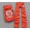 Juicy Couture Tracksuits Crest JC Middle Velour Hoodie Orange