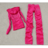 Juicy Couture Tracksuits Crown Couture Velour Hoodie Dragon Fruit Juicy Couture Tracksuits Crown Couture Velour Hoodie Dragon Fruit