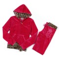 Juicy Couture Tracksuits JC Logo With leopard Velour Muse