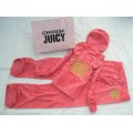 Juicy Couture Tracksuits Crown Juicy Velour Hoodie Bright Coral