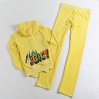 Juicy Couture Tracksuits Aloha Juicy Velour Yellow Juicy Couture Tracksuits Aloha Juicy Velour Yellow
