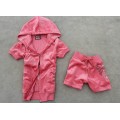 Juicy Couture Short Tracksuits Bow JC Velour Pink