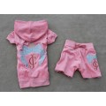 Juicy Couture Short Tracksuits Bow JC Velour Light Pink