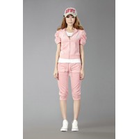 Juicy Couture Short Tracksuits Orignal Velour With Pocket Light Pink Juicy Couture Short Tracksuits Orignal Velour With Pocket Light Pink