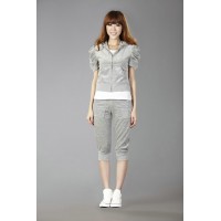 Juicy Couture Short Tracksuits Orignal Velour With Pocket Gray Juicy Couture Short Tracksuits Orignal Velour With Pocket Gray