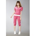 Juicy Couture Short Tracksuits Orignal Velour With Pocket Pink
