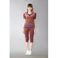 Juicy Couture Short Tracksuits Orignal Velour With Pocket Dark Indpink