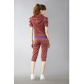 Juicy Couture Short Tracksuits Orignal Velour With Pocket Dark Indpink