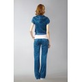 Juicy Couture Short Tracksuits Orignal Velour With Pocket Long Pants Cyan