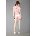 Juicy Couture Short Tracksuits Orignal Velour In Light Pink