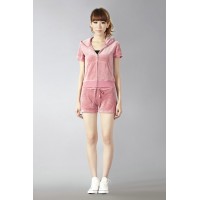 Juicy Couture Short Tracksuits Orignal Velour In Indpink Juicy Couture Short Tracksuits Orignal Velour In Indpink