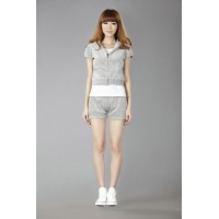 Juicy Couture Short Tracksuits Orignal Velour Gray Juicy Couture Short Tracksuits Orignal Velour Gray
