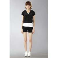 Juicy Couture Short Tracksuits Orignal Velour Black Juicy Couture Short Tracksuits Orignal Velour Black