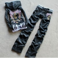 Juicy Couture Tracksuits Bowknot JC Velour Ash Black Juicy Couture Tracksuits Bowknot JC Velour Ash Black