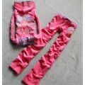 Juicy Couture Tracksuits Bowknot JC Velour Pink