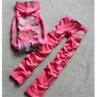 Juicy Couture Tracksuits Bowknot JC Velour Pink Juicy Couture Tracksuits Bowknot JC Velour Pink