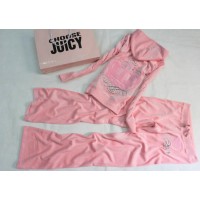 Juicy Couture Tracksuits Big Crest Velour Hoodie Pink Candy Juicy Couture Tracksuits Big Crest Velour Hoodie Pink Candy