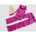 Juicy Couture Tracksuits Crown Terry Hoodie Fuchsia