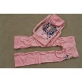 Juicy Couture Tracksuits Butterfly JC Terry Hoodie Pink Candy